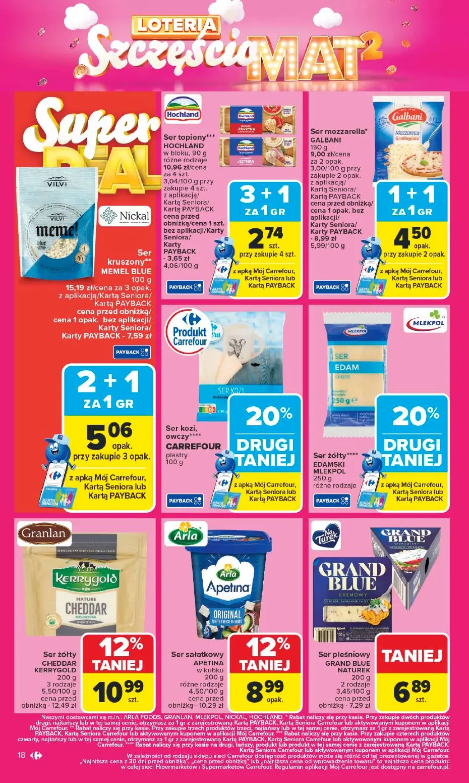 gazetka promocyjna Carrefour 1+1 za grosz - Strona 18