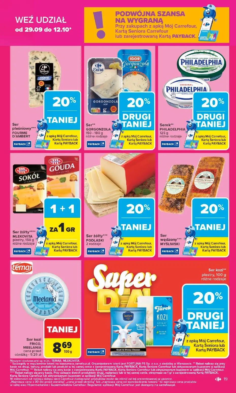 gazetka promocyjna Carrefour 1+1 za grosz - Strona 19