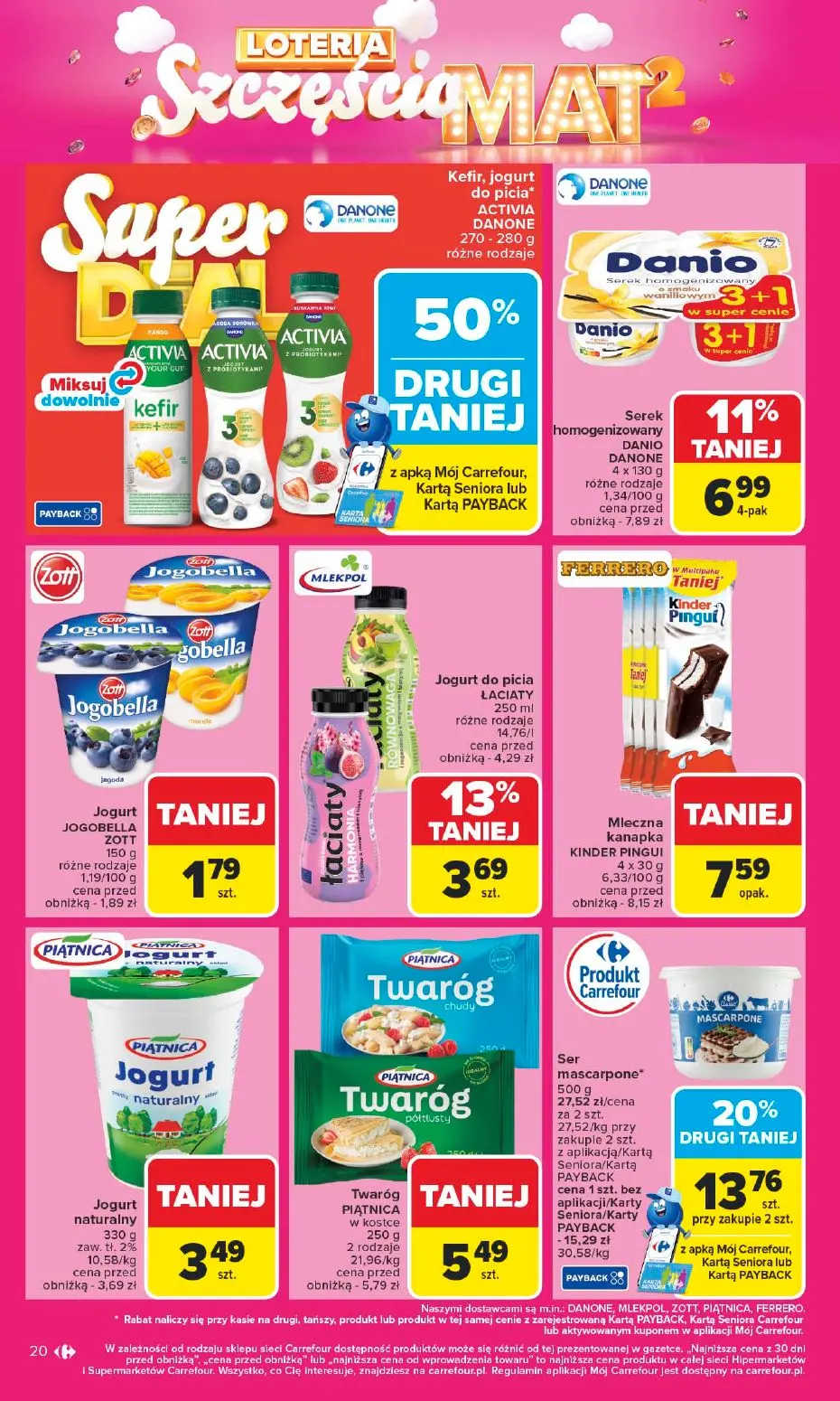 gazetka promocyjna Carrefour 1+1 za grosz - Strona 20