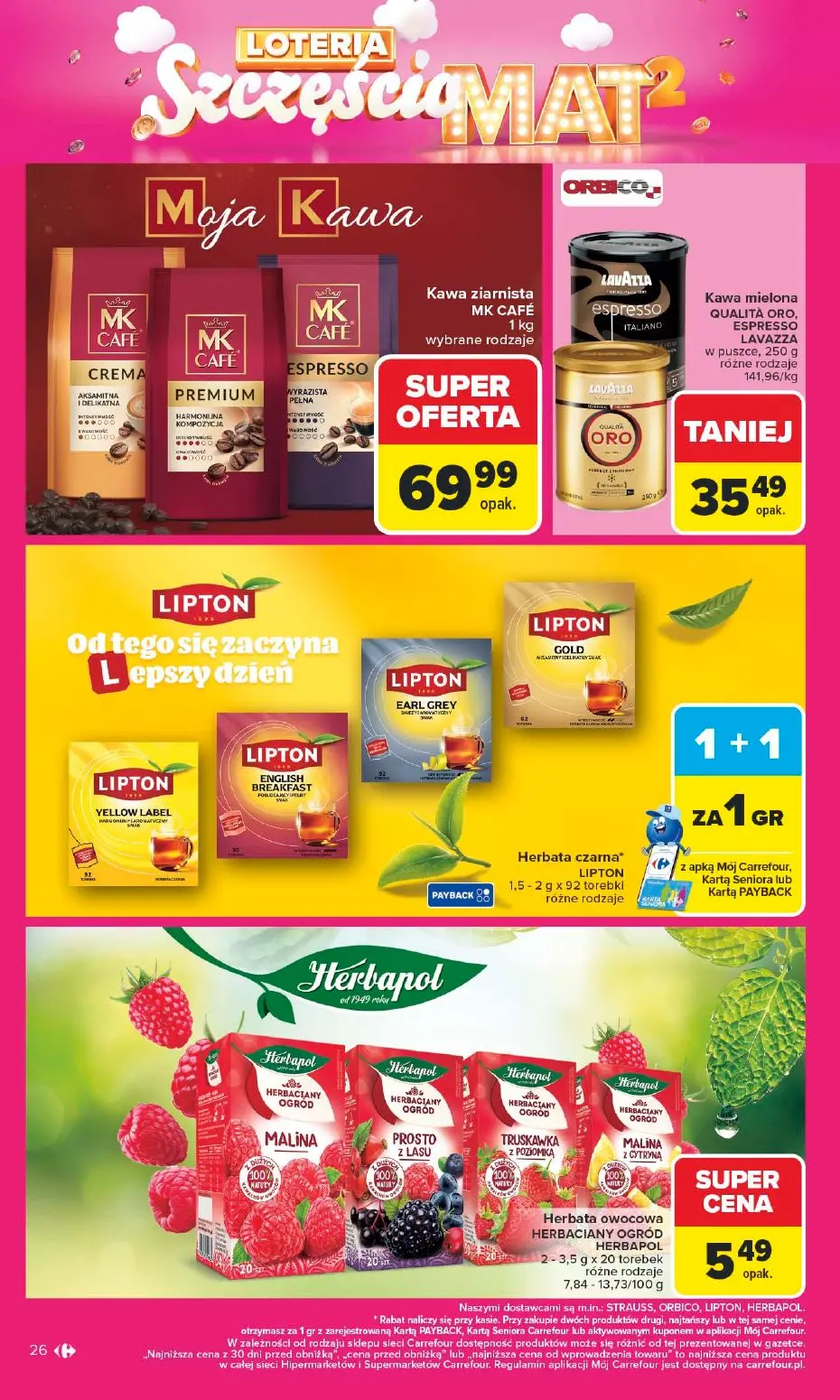 gazetka promocyjna Carrefour 1+1 za grosz - Strona 26