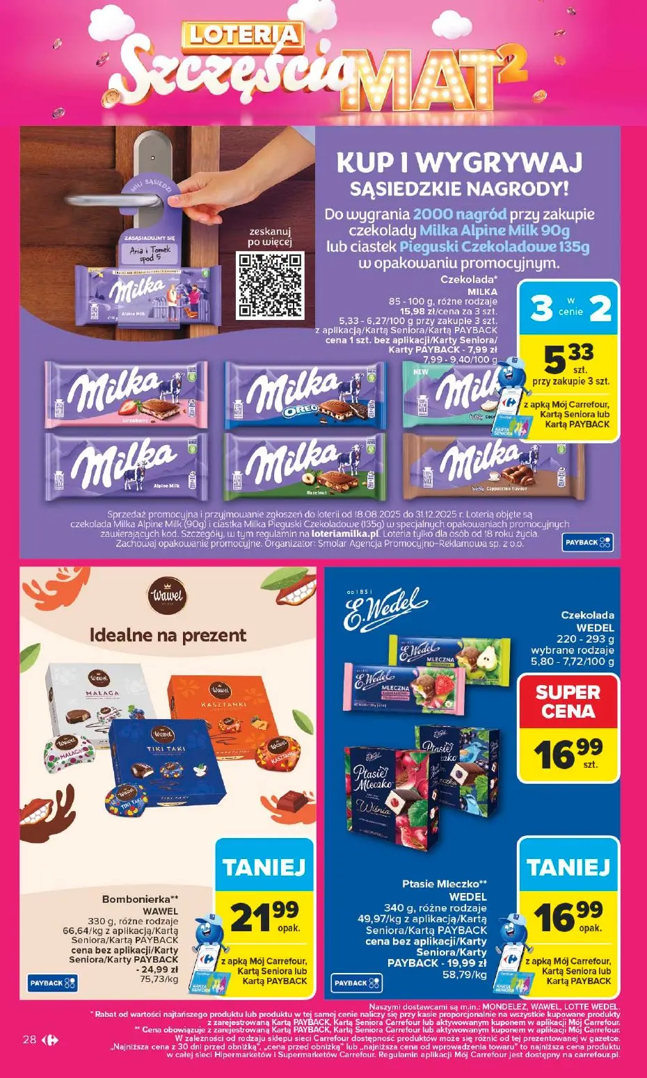 gazetka promocyjna Carrefour 1+1 za grosz - Strona 28