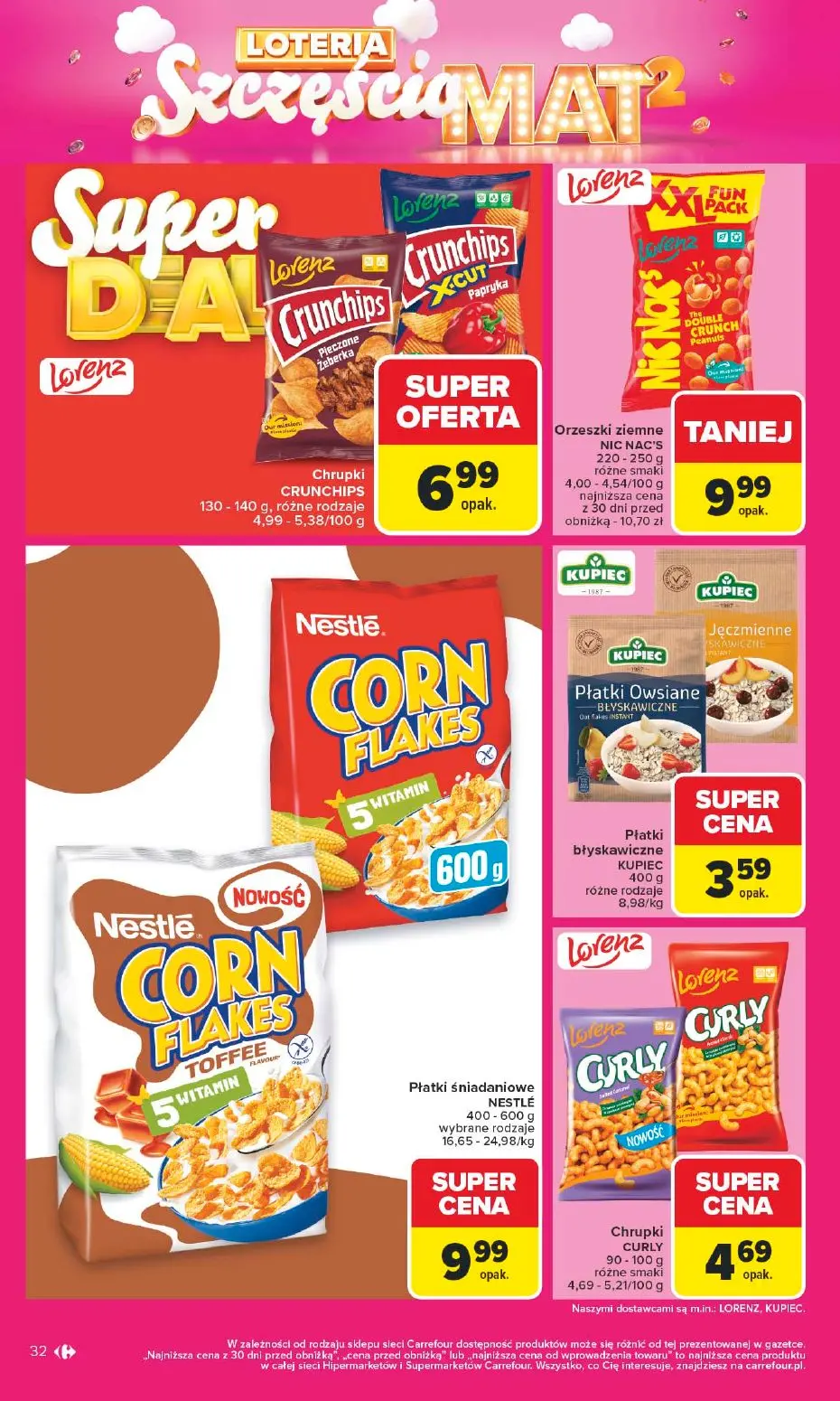 gazetka promocyjna Carrefour 1+1 za grosz - Strona 32