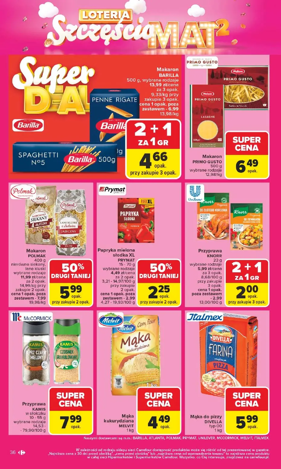 gazetka promocyjna Carrefour 1+1 za grosz - Strona 36