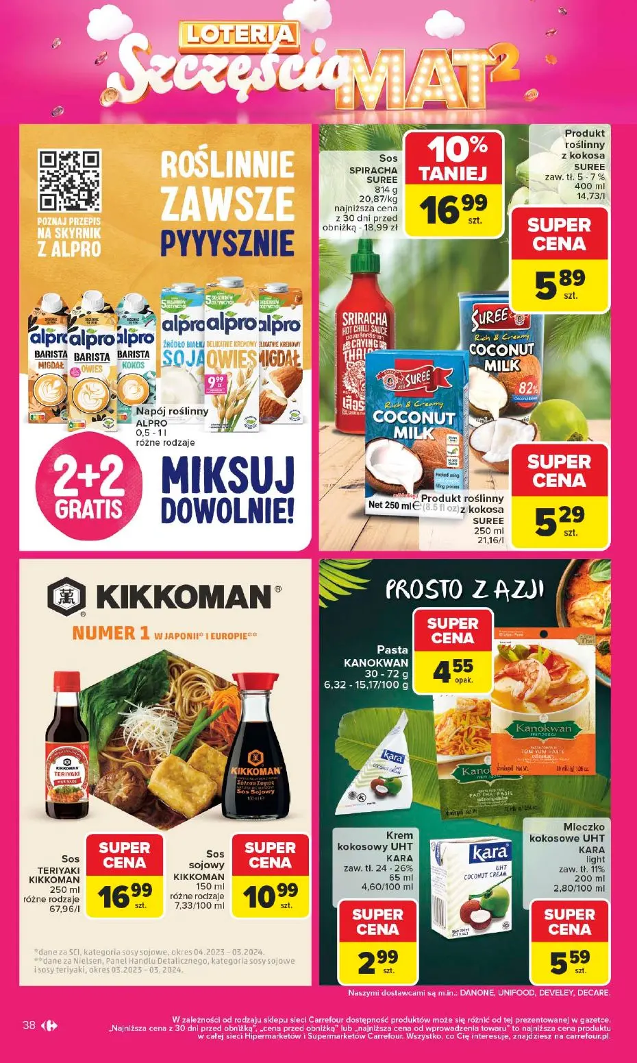 gazetka promocyjna Carrefour 1+1 za grosz - Strona 38