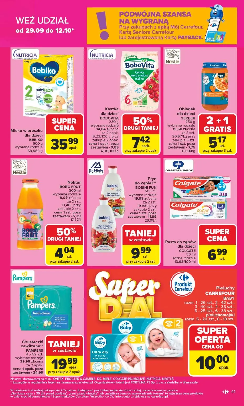 gazetka promocyjna Carrefour 1+1 za grosz - Strona 41