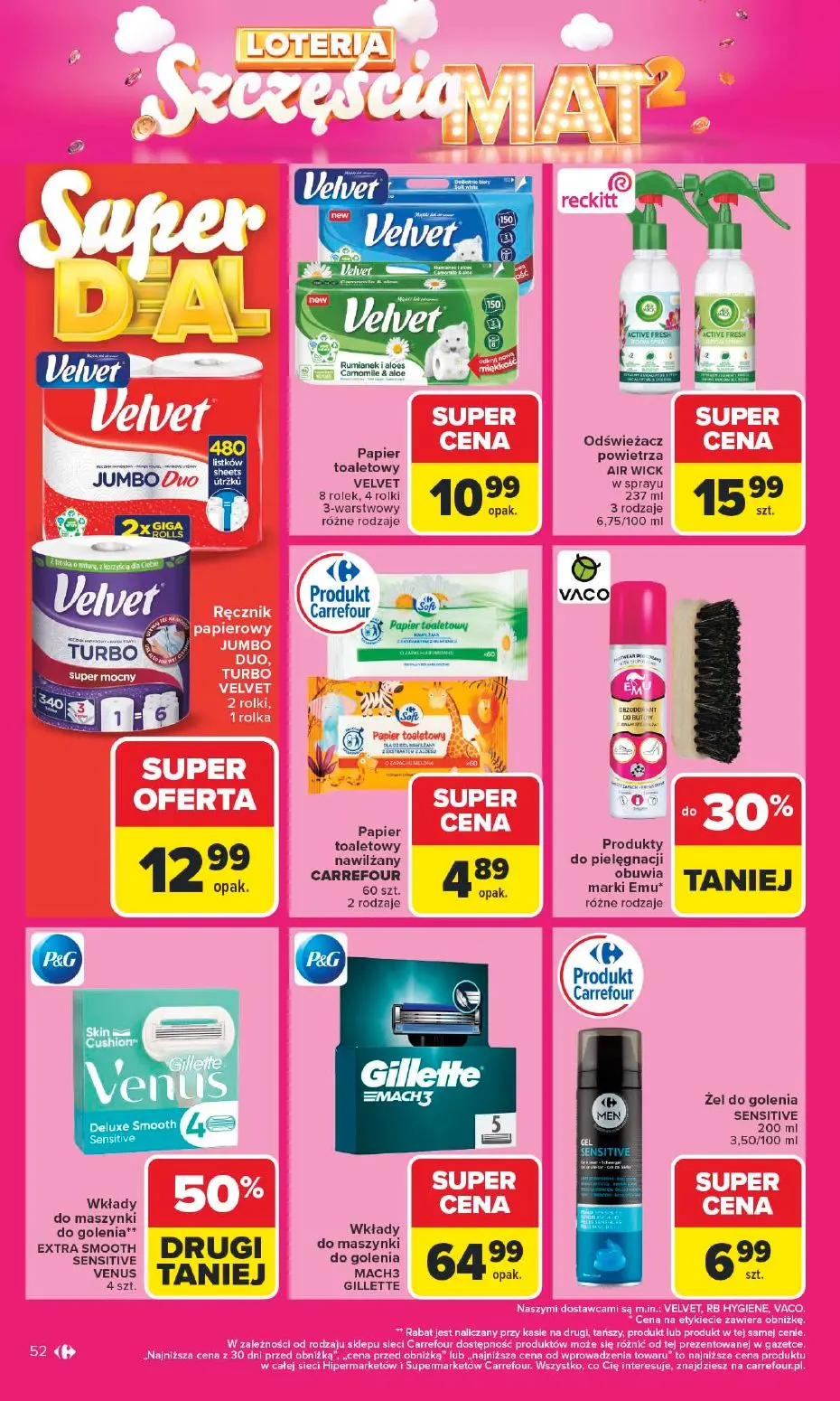gazetka promocyjna Carrefour 1+1 za grosz - Strona 52