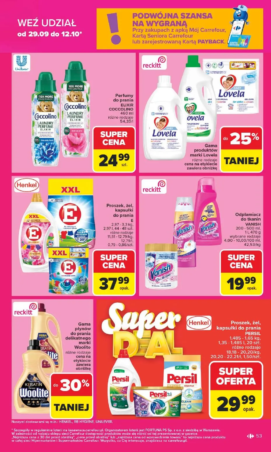 gazetka promocyjna Carrefour 1+1 za grosz - Strona 53