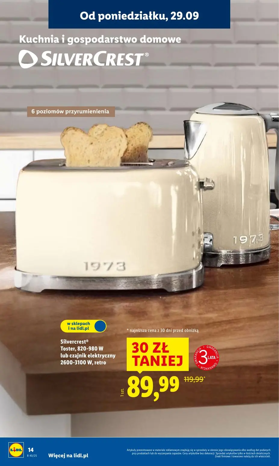 gazetka promocyjna LIDL Katalog z nowymi okazjami - Strona 14