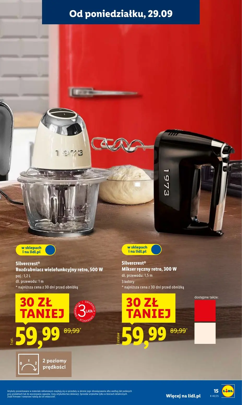 gazetka promocyjna LIDL Katalog z nowymi okazjami - Strona 15