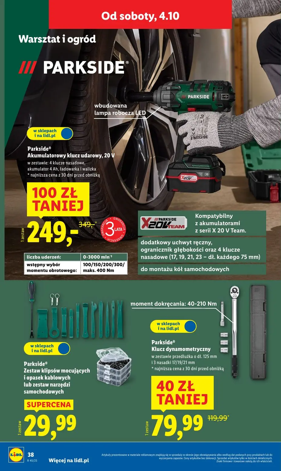 gazetka promocyjna LIDL Katalog z nowymi okazjami - Strona 44