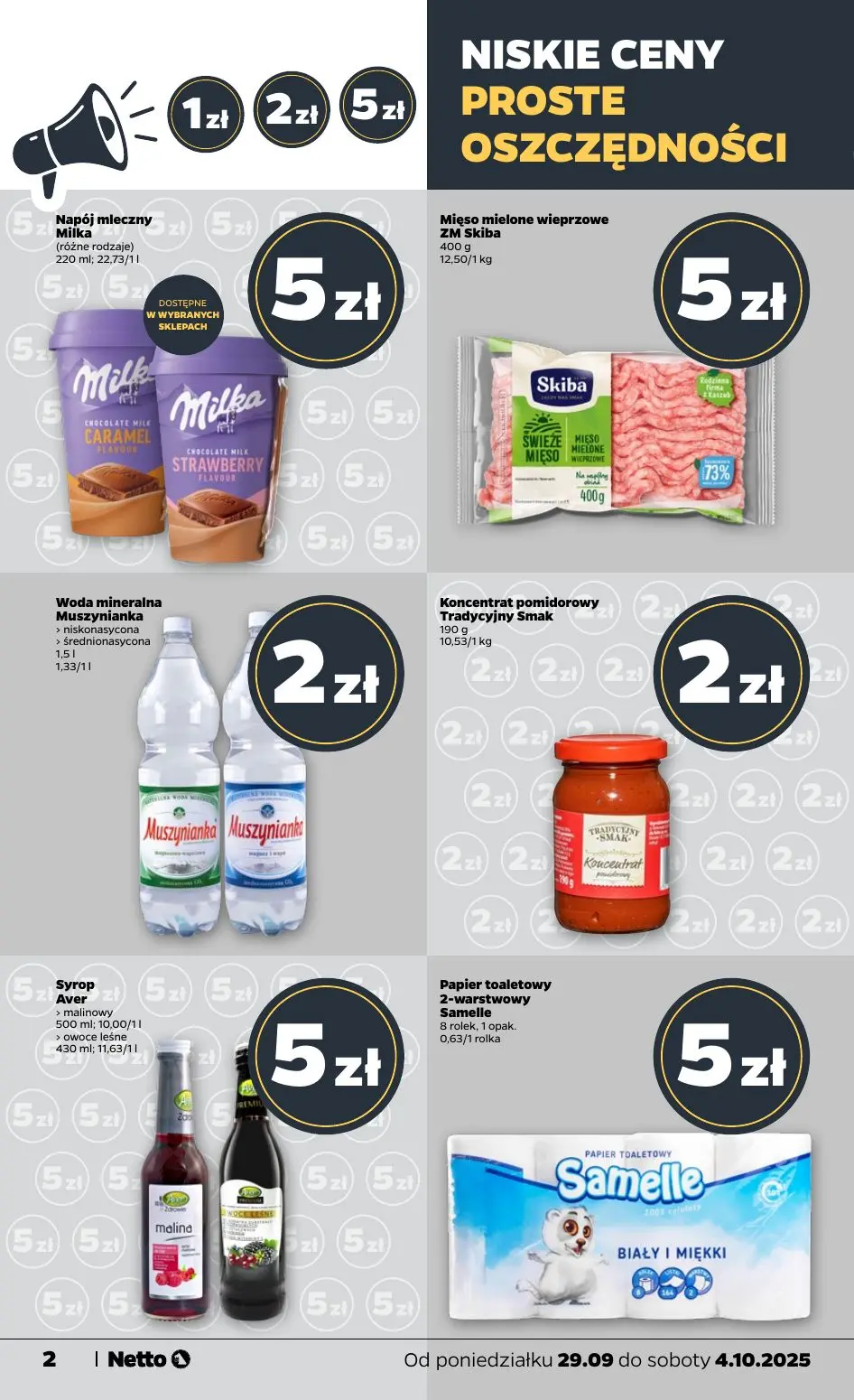 gazetka promocyjna NETTO Tanio i świeżo - Strona 2