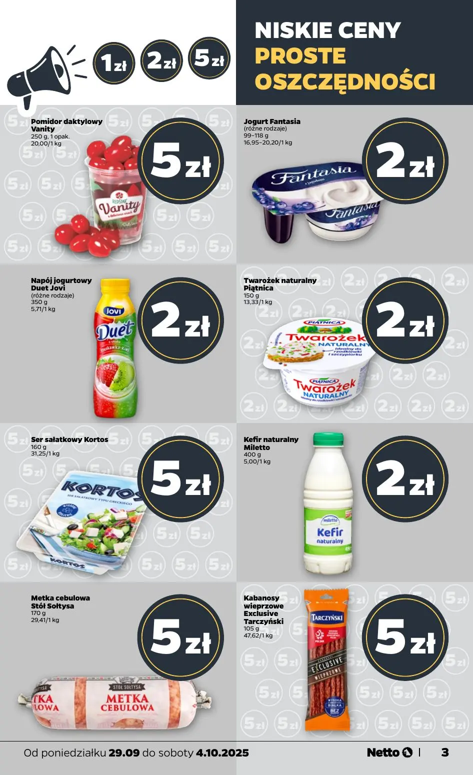 gazetka promocyjna NETTO Tanio i świeżo - Strona 3
