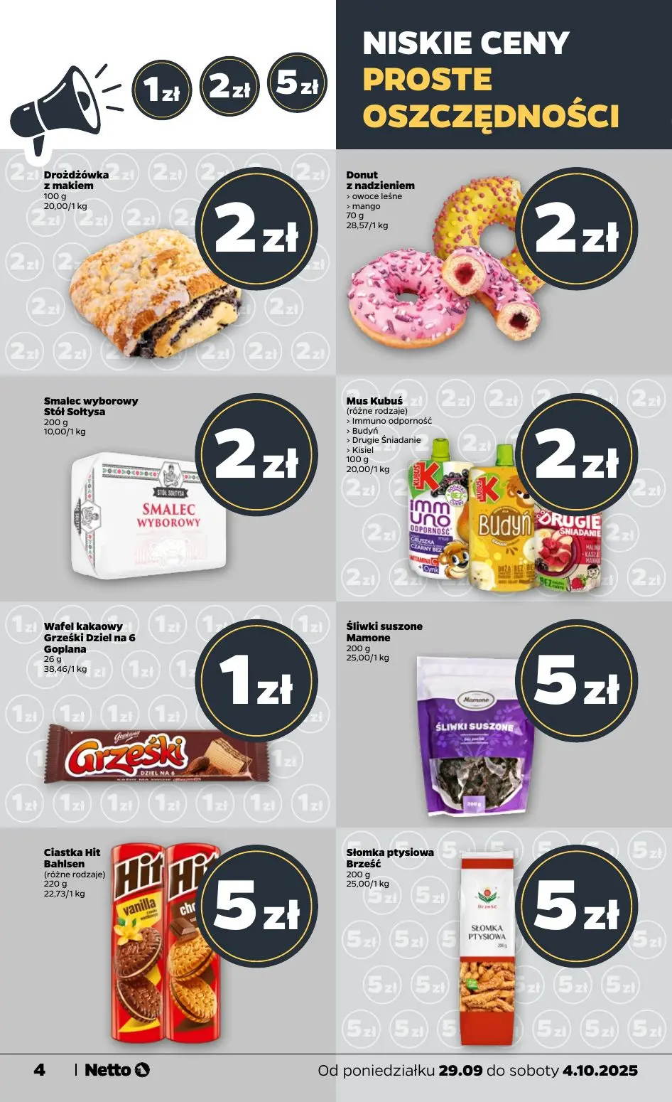 gazetka promocyjna NETTO Tanio i świeżo - Strona 4