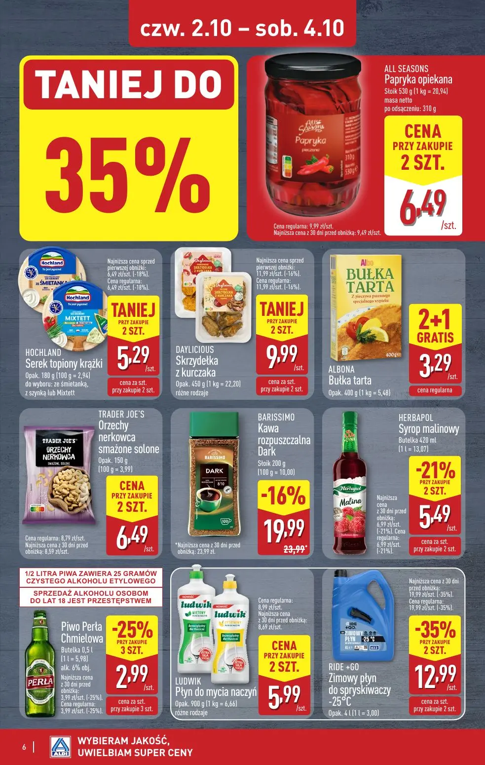 gazetka promocyjna ALDI Weekend super cen już od czwartku - Strona 6