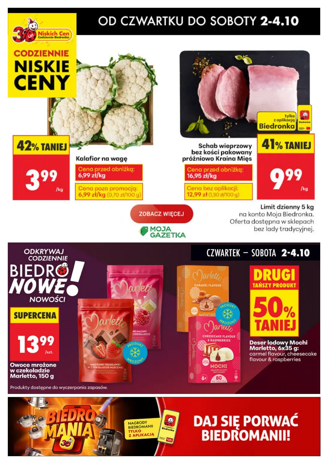 gazetka promocyjna Biedronka Biedronkowe oszczędności - Strona 1