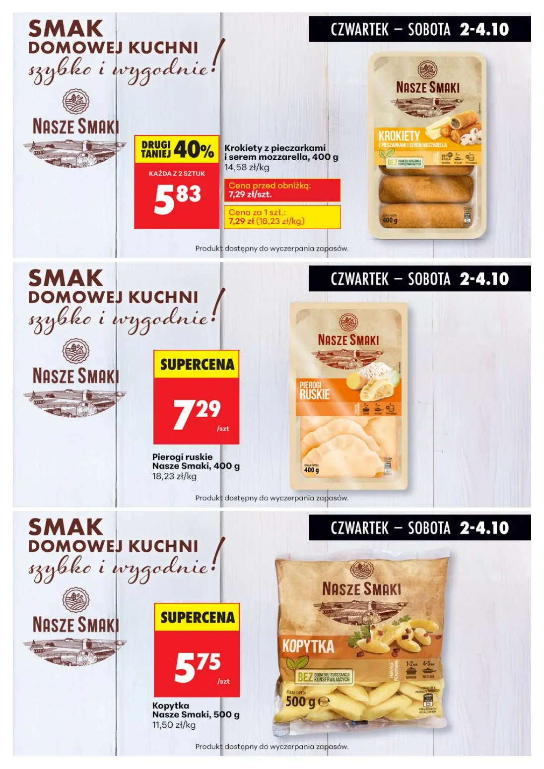 gazetka promocyjna Biedronka Biedronkowe oszczędności - Strona 2