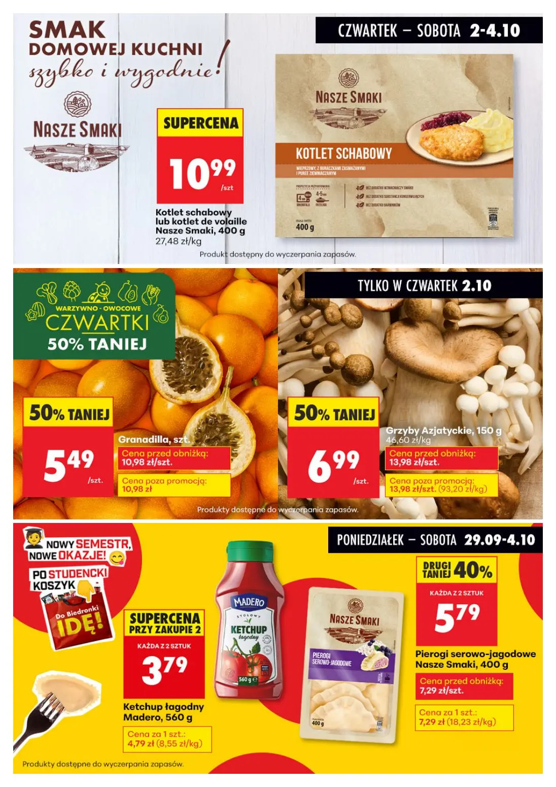 gazetka promocyjna Biedronka Biedronkowe oszczędności - Strona 3