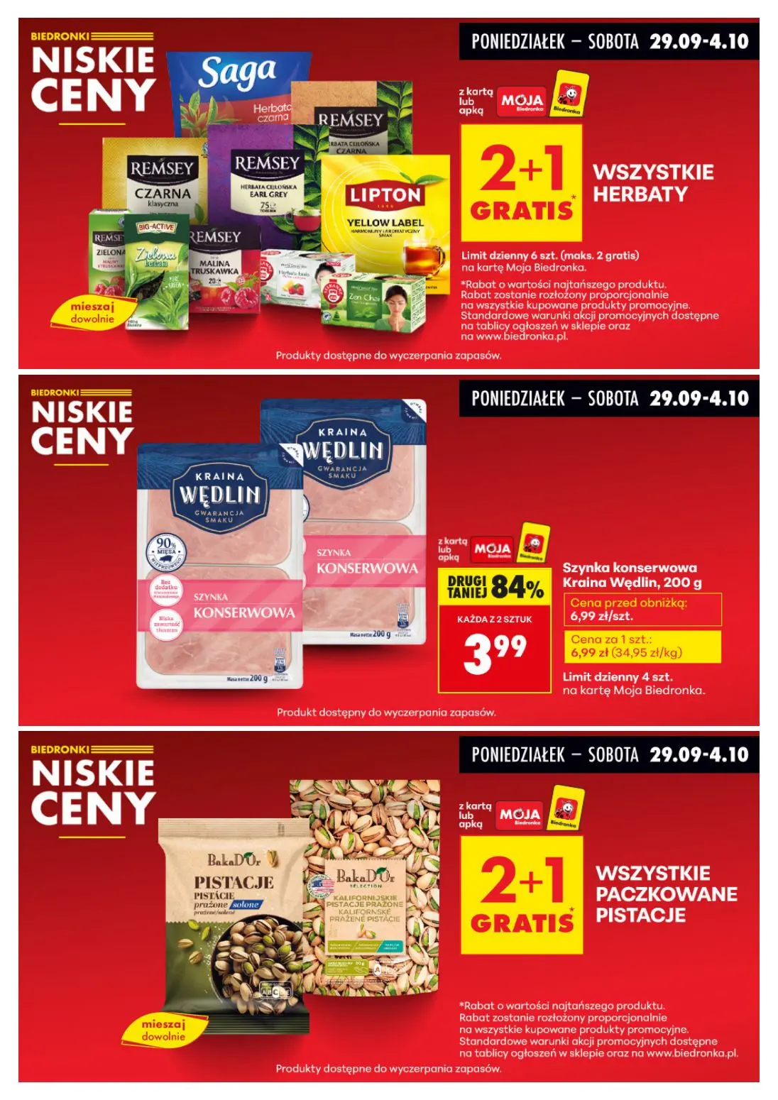 gazetka promocyjna Biedronka Biedronkowe oszczędności - Strona 4