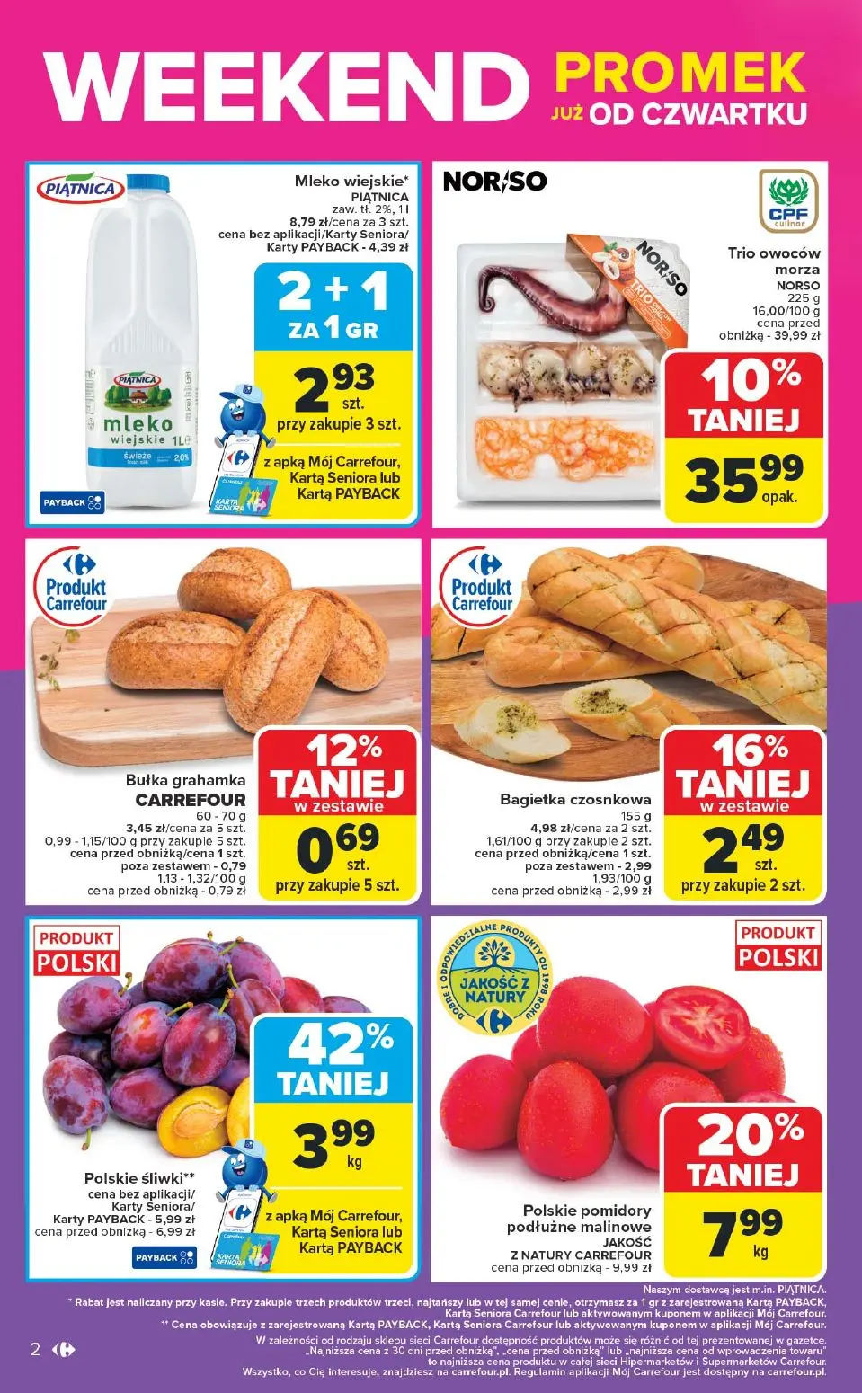 gazetka promocyjna Carrefour Loteria Szczęścia - Strona 2