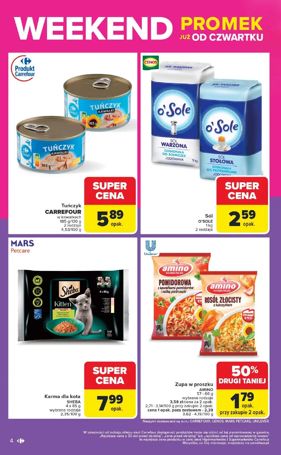 gazetka promocyjna Carrefour Loteria Szczęścia - Strona 4
