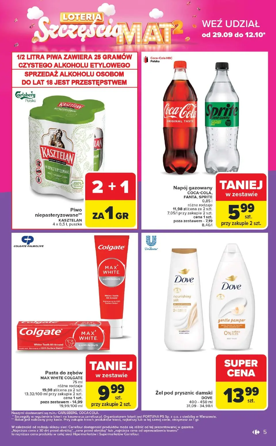 gazetka promocyjna Carrefour Loteria Szczęścia - Strona 5