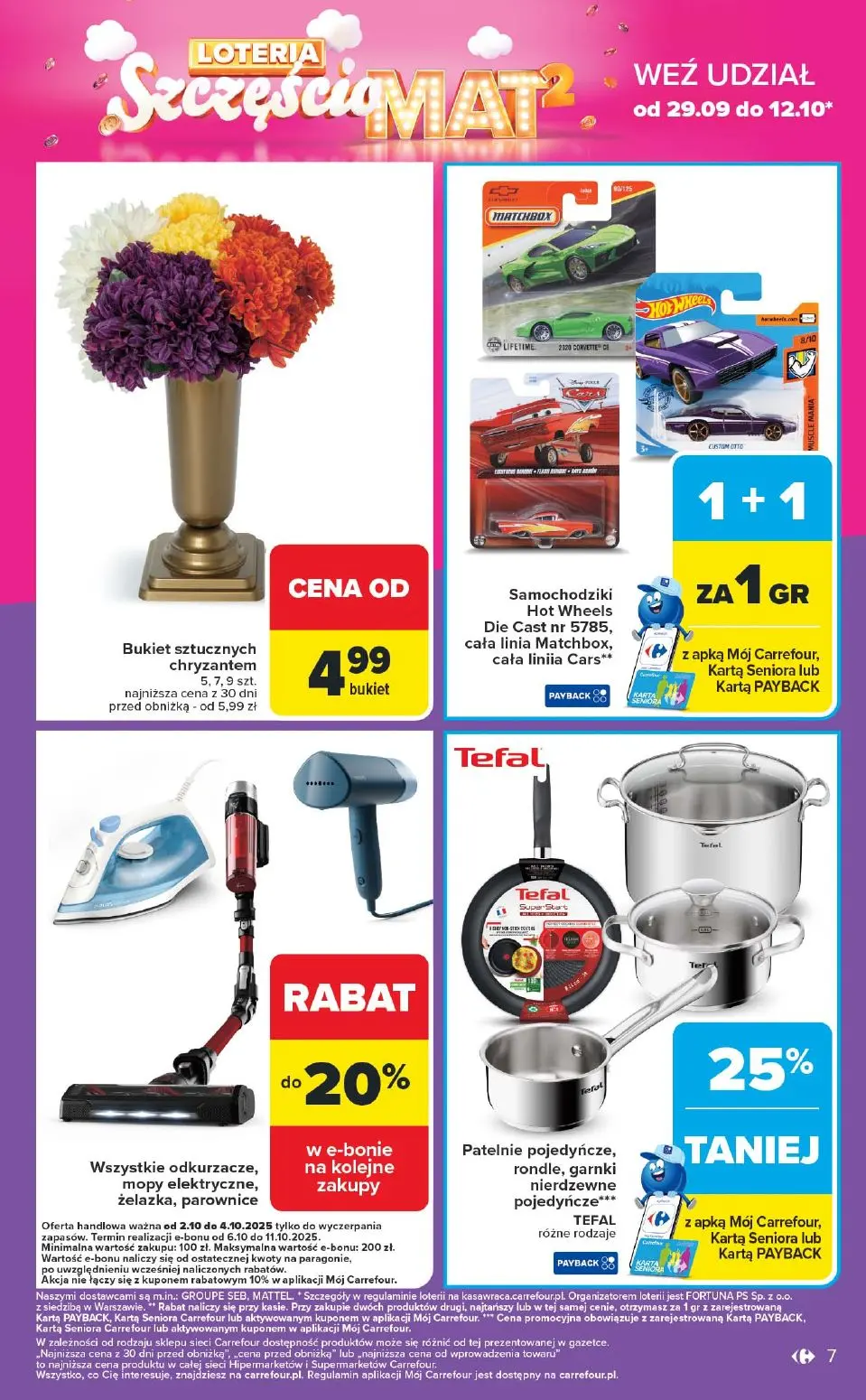 gazetka promocyjna Carrefour Loteria Szczęścia - Strona 7