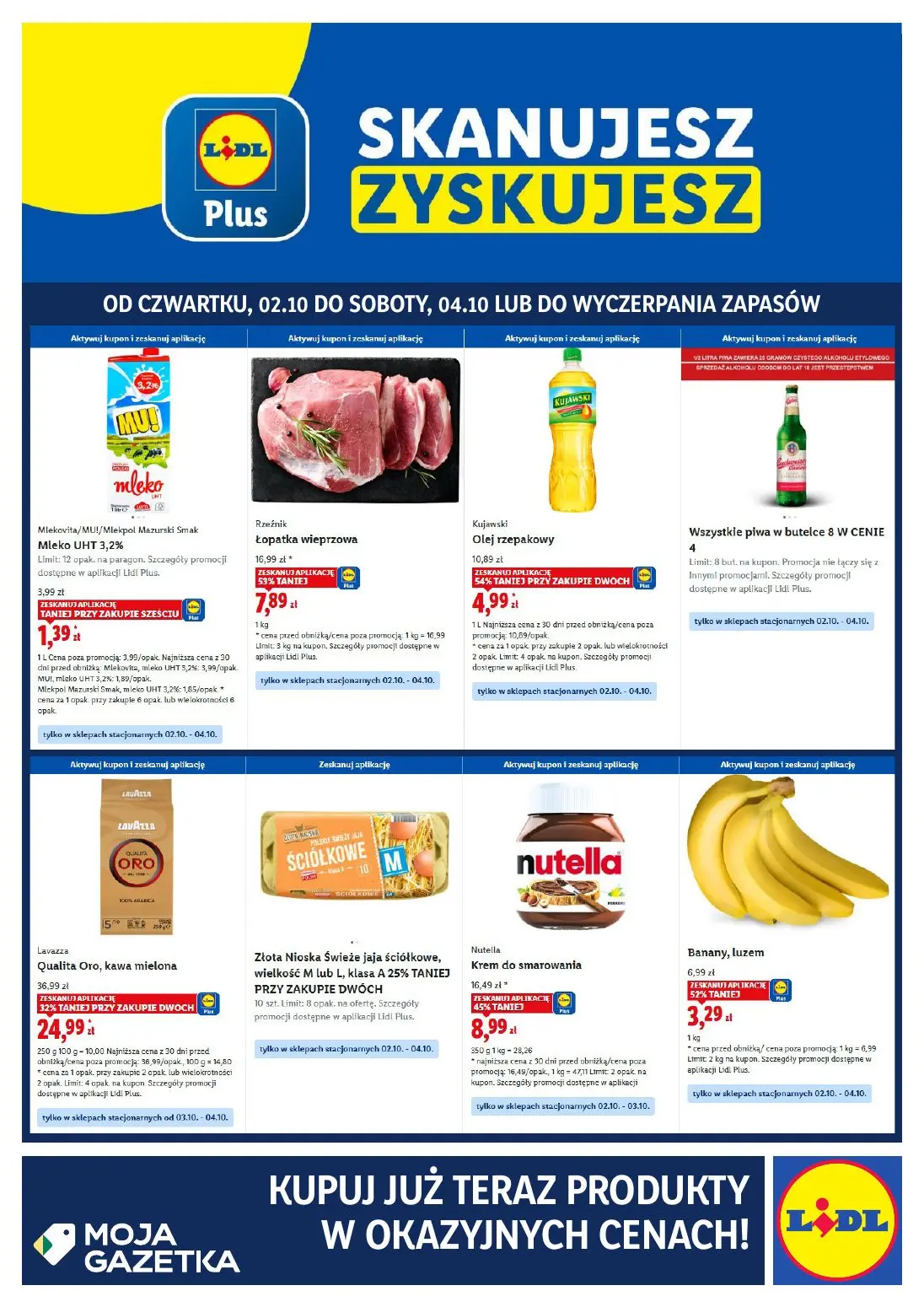 gazetka promocyjna LIDL Lidl plus. Skanujesz zyskujesz - Strona 1