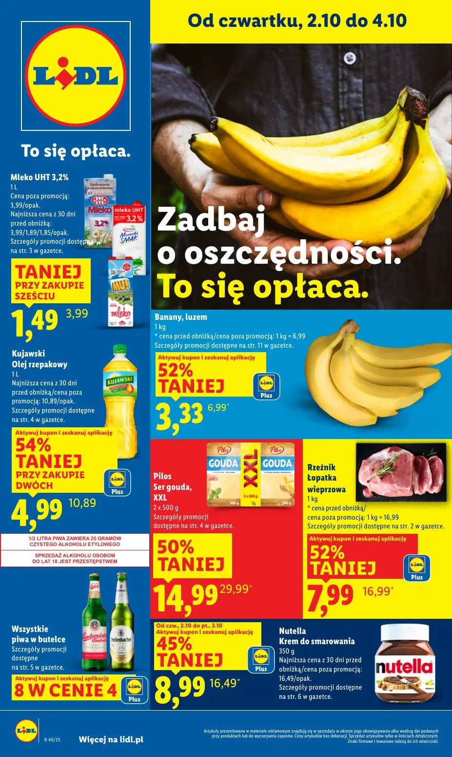 gazetka promocyjna LIDL Od czwartku - Strona 1