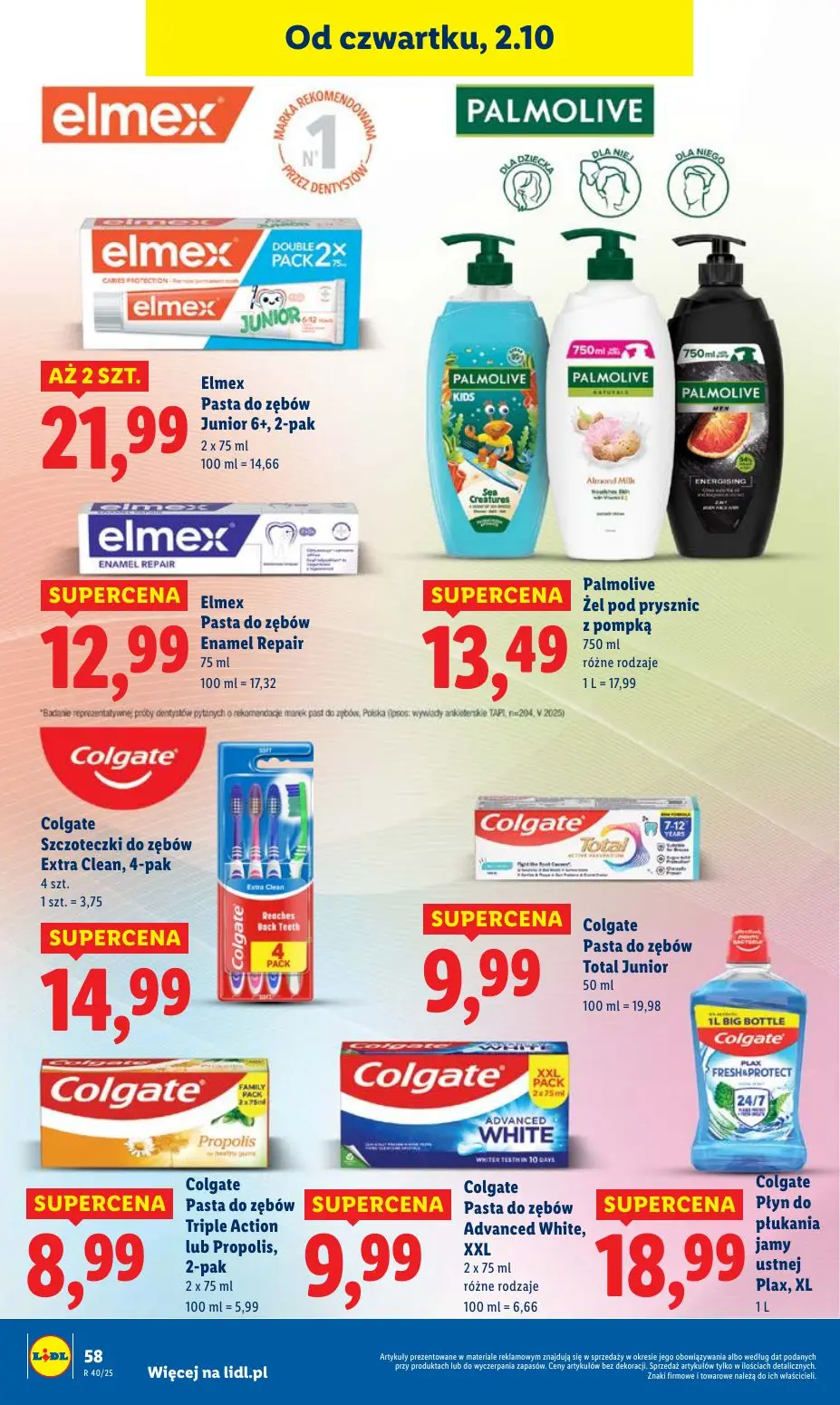 gazetka promocyjna LIDL Od czwartku - Strona 62