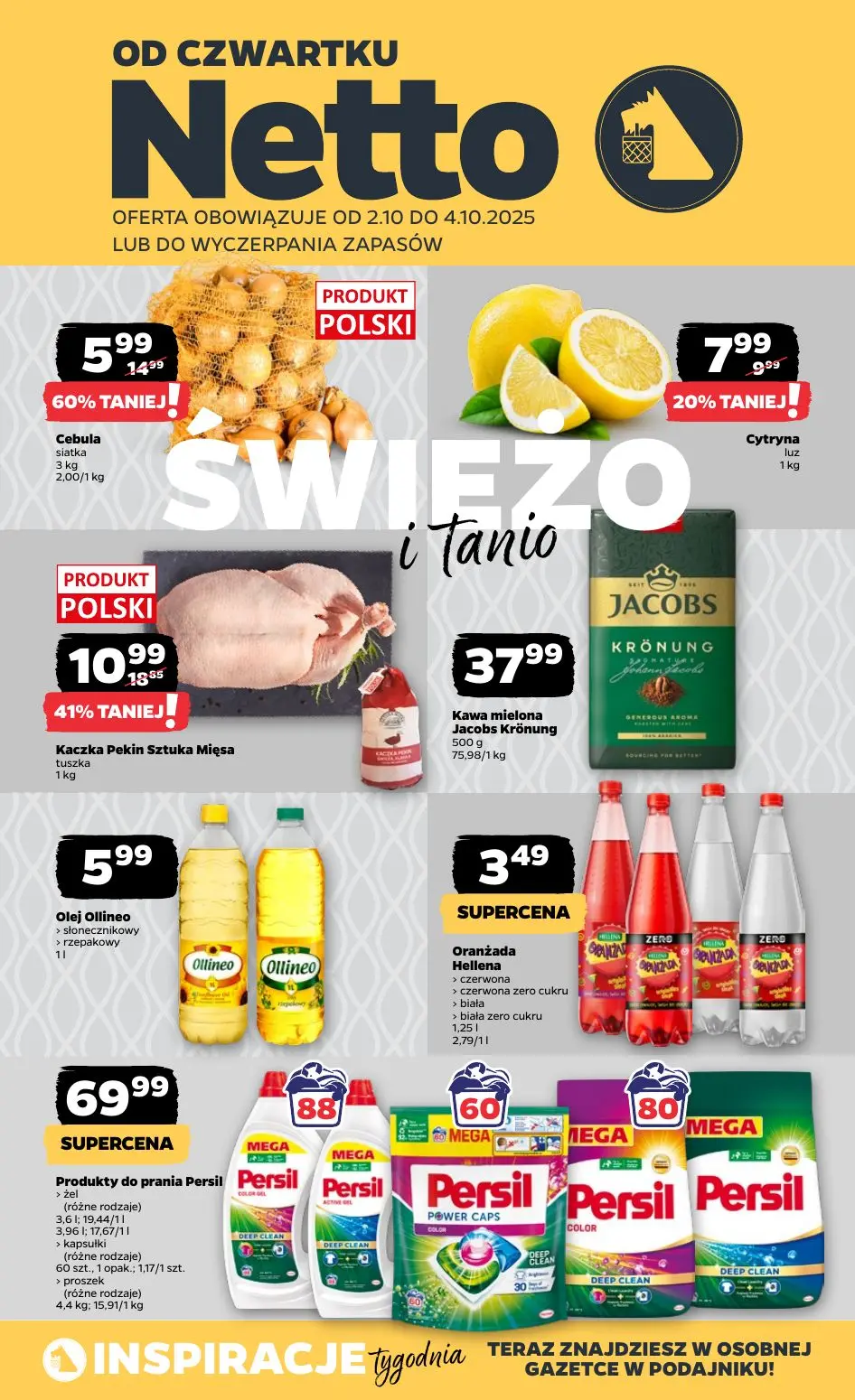 gazetka promocyjna NETTO Świeżo i tanio - Strona 1