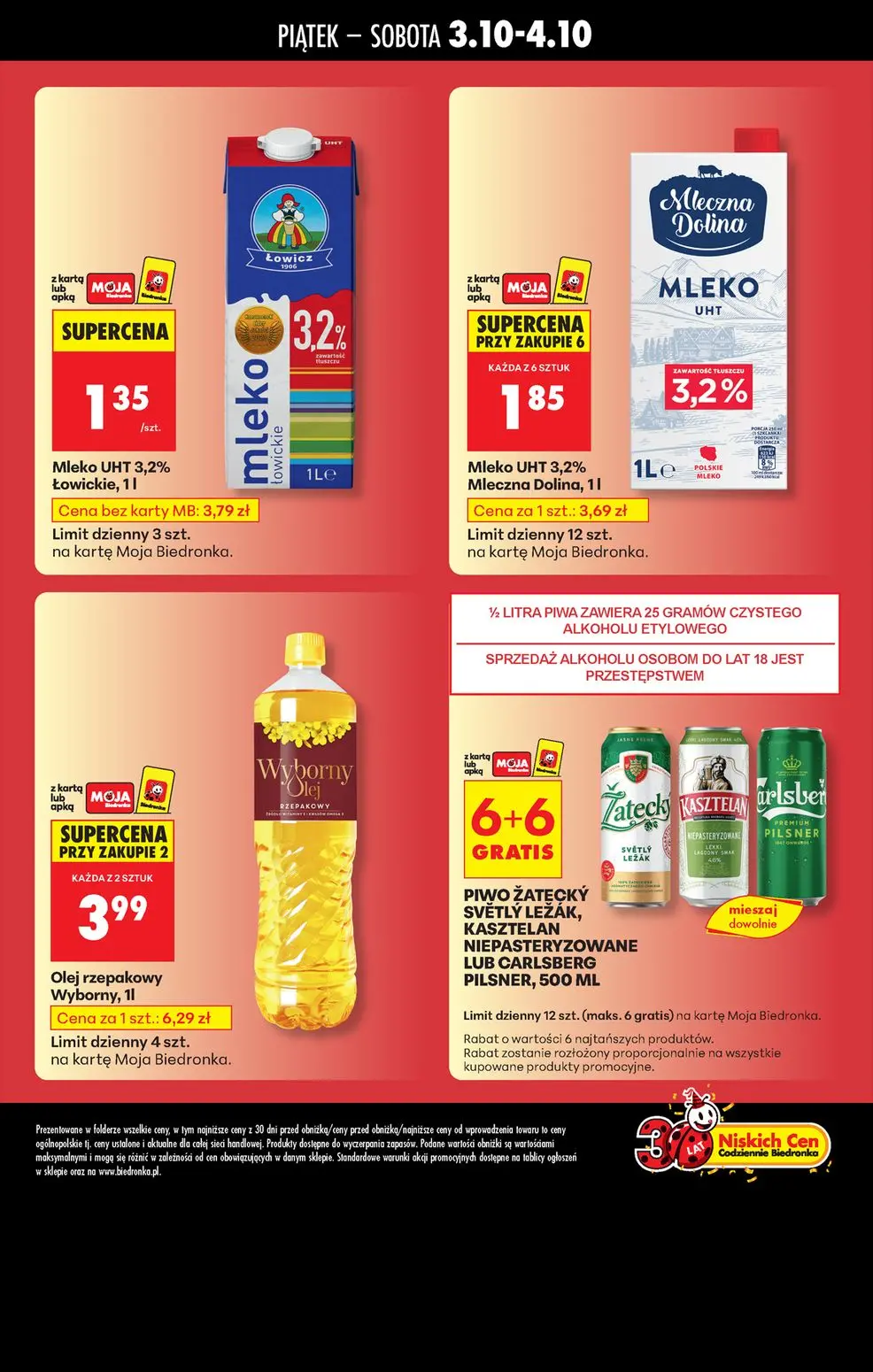 gazetka promocyjna Biedronka Tani weekend - Strona 2