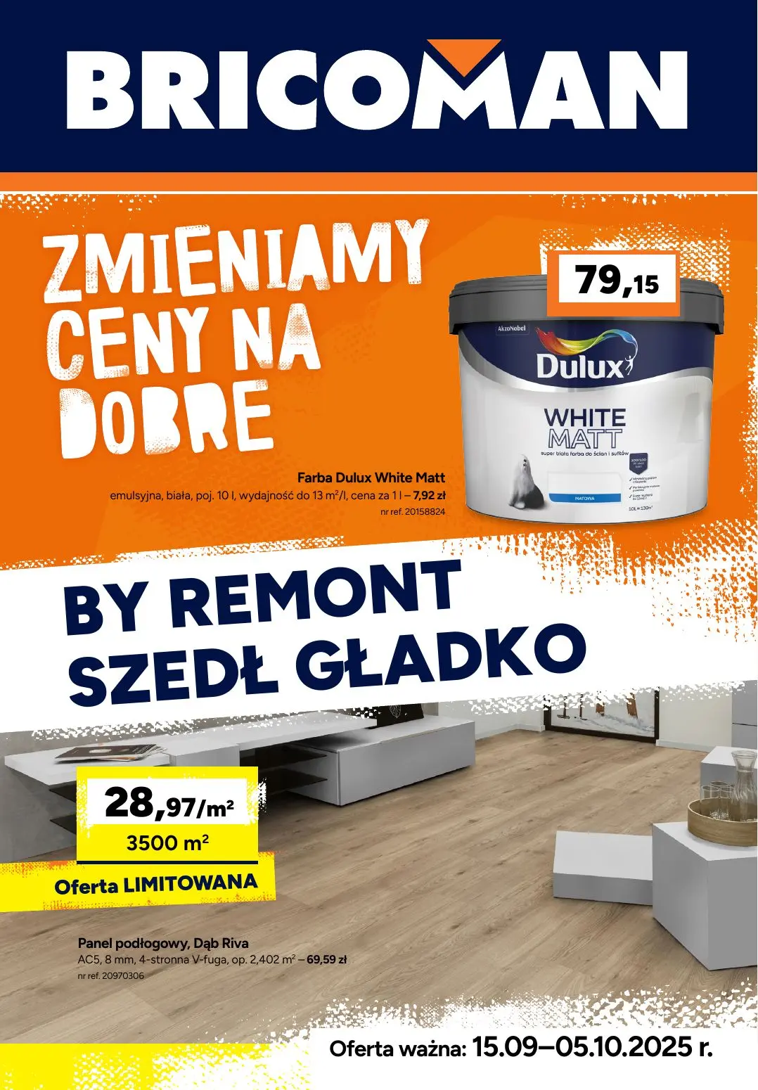 gazetka promocyjna BRICOMAN Zmieniamy ceny na dobre - Strona 1