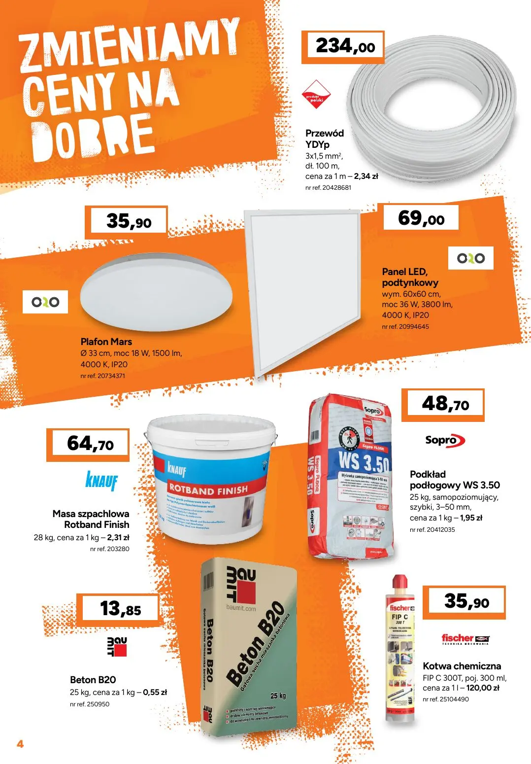 gazetka promocyjna BRICOMAN Zmieniamy ceny na dobre - Strona 4