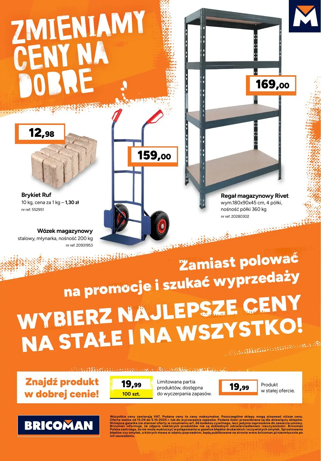 gazetka promocyjna BRICOMAN Zmieniamy ceny na dobre - Strona 12