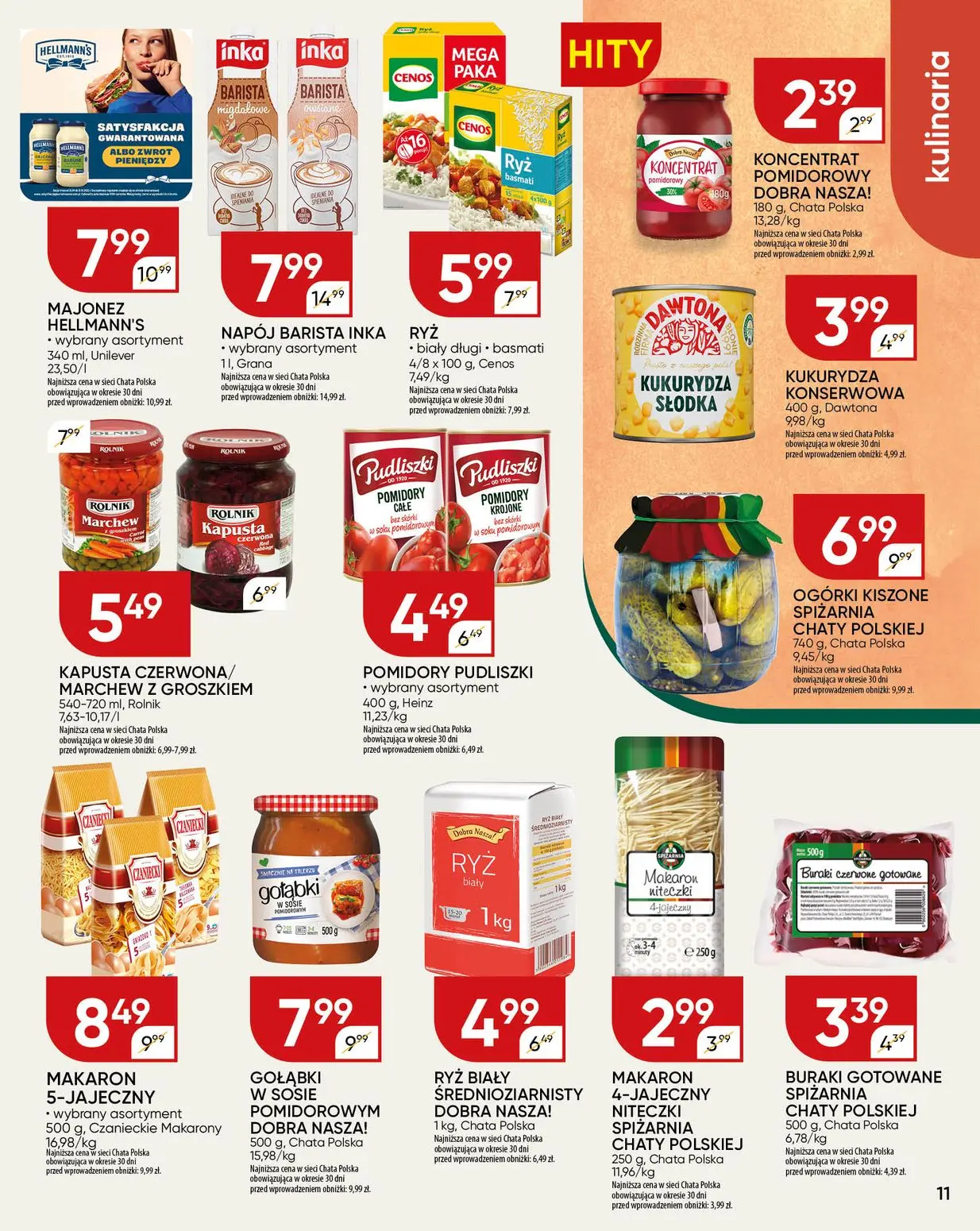 gazetka promocyjna Chata Polska  - Strona 11