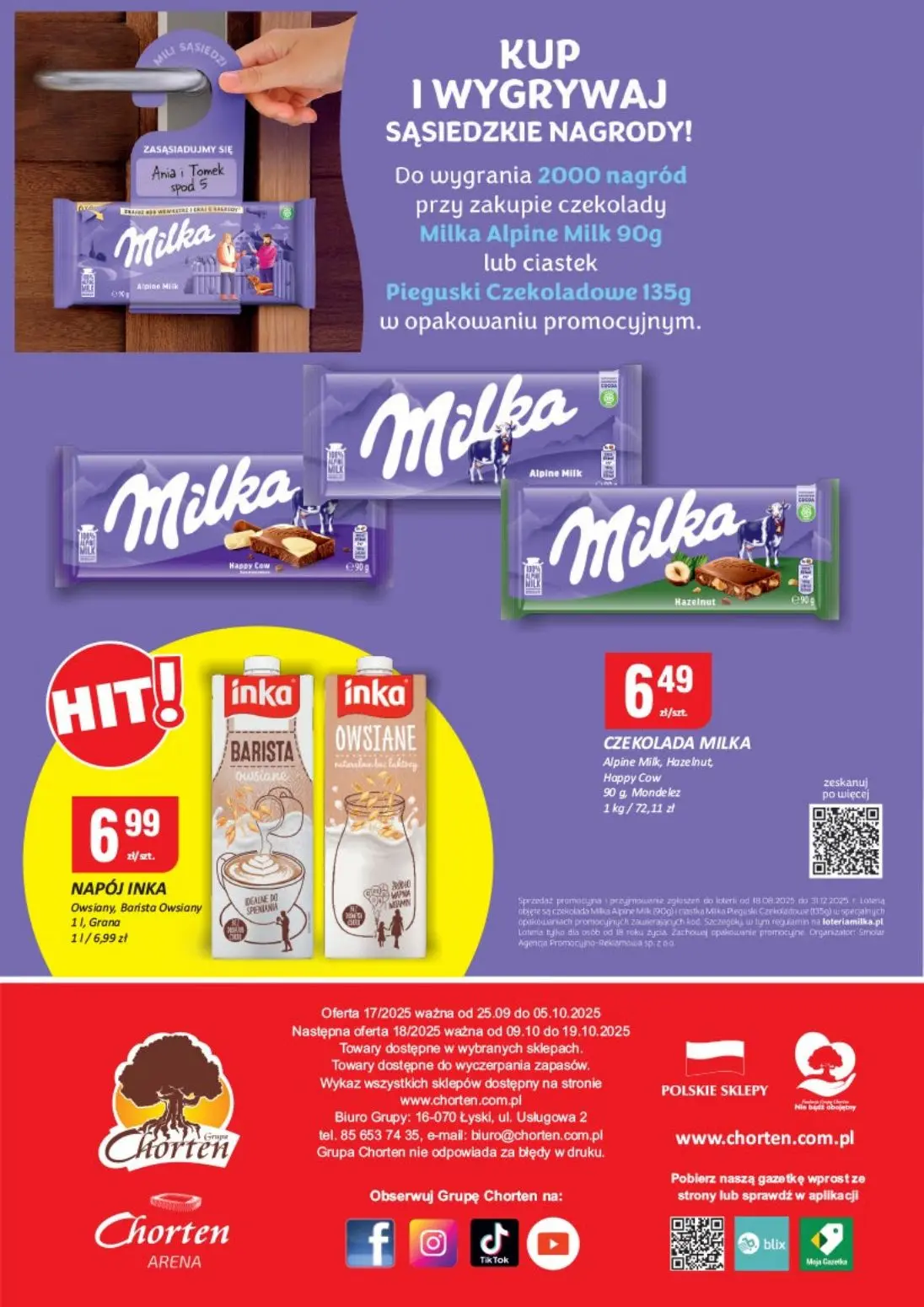 gazetka promocyjna Chorten Wielkopolska, Zachodniopomorskie, Lubuskie - market - Strona 8