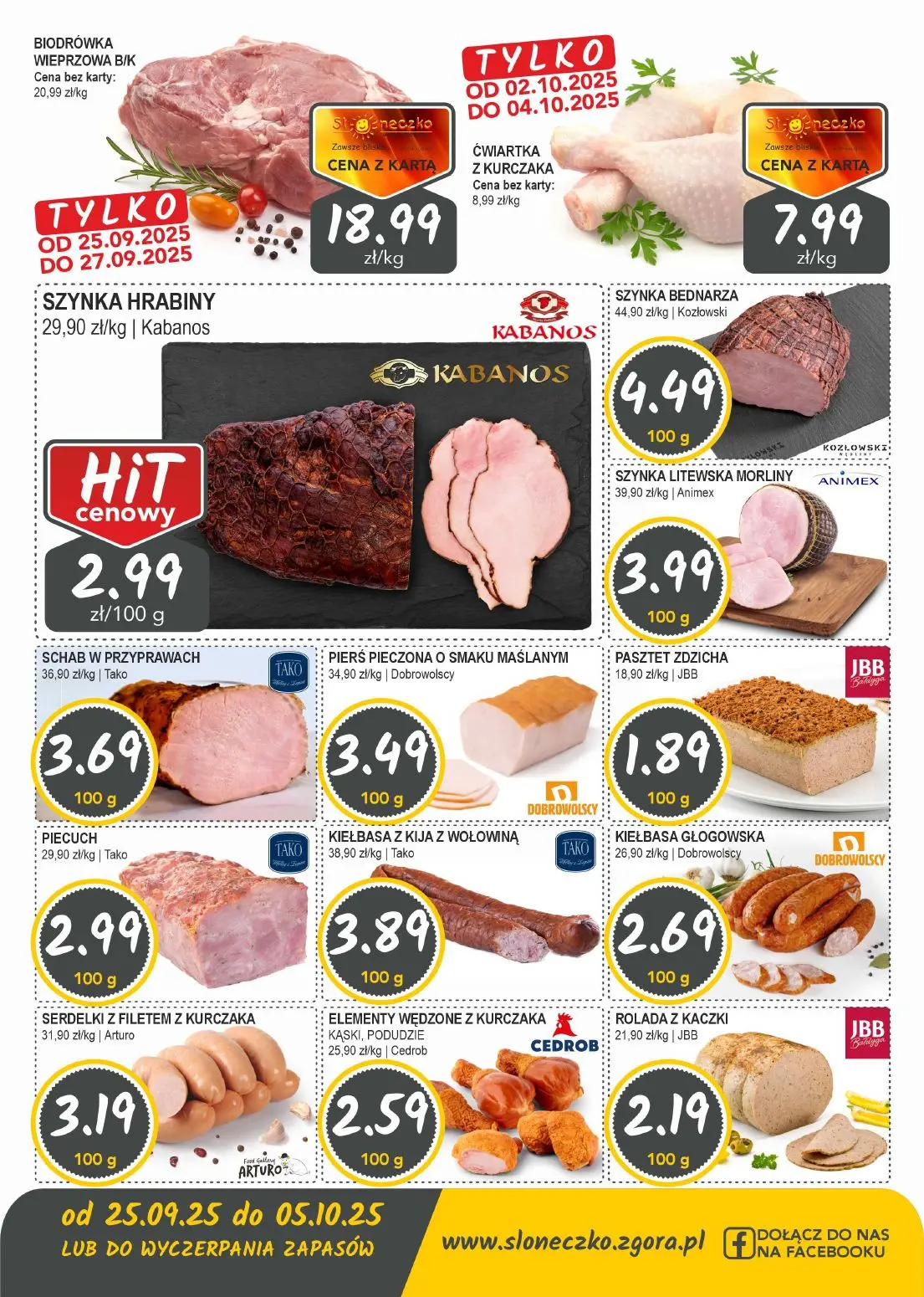 gazetka promocyjna Słoneczko Sklepy własne - województwo lubuskie, dolnośląskie i wielkopolskie - Strona 2