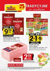 Gazetka promocyjna Hitpol, ważna od 2025-09-26 do 2025-10-05.