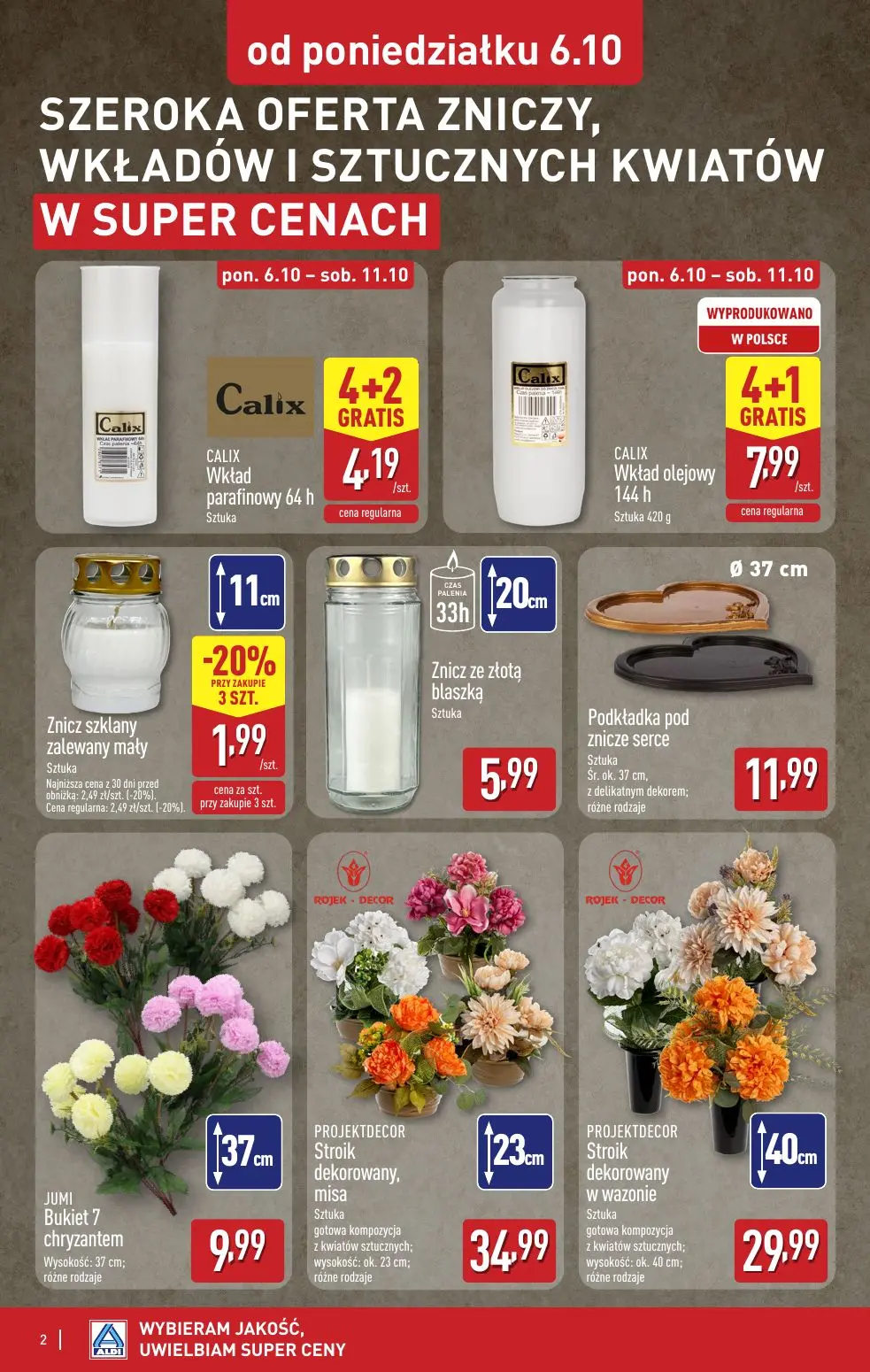 gazetka promocyjna ALDI Modnie i wygodnie od 6.10 - Strona 2