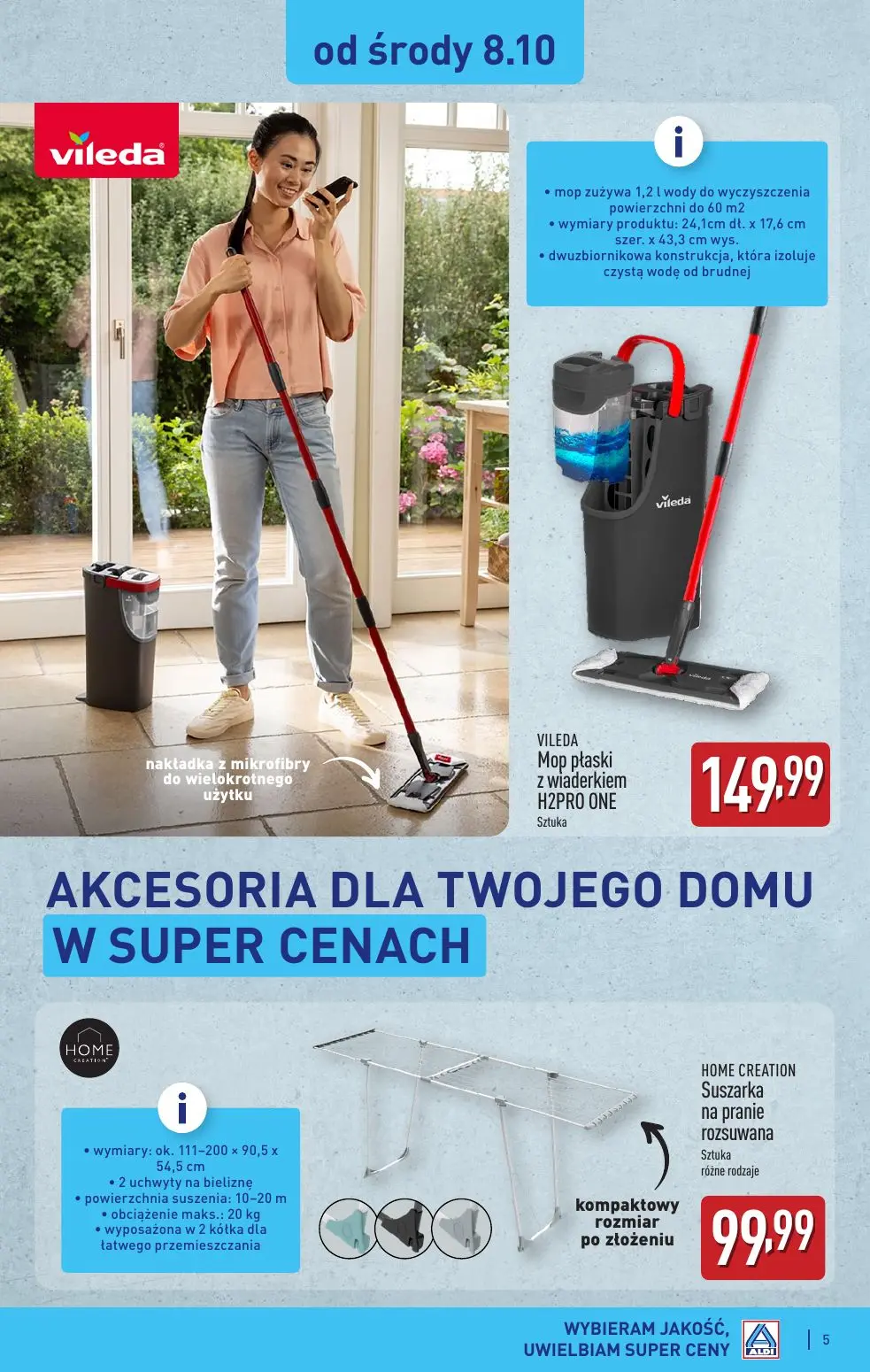 gazetka promocyjna ALDI Modnie i wygodnie od 6.10 - Strona 5