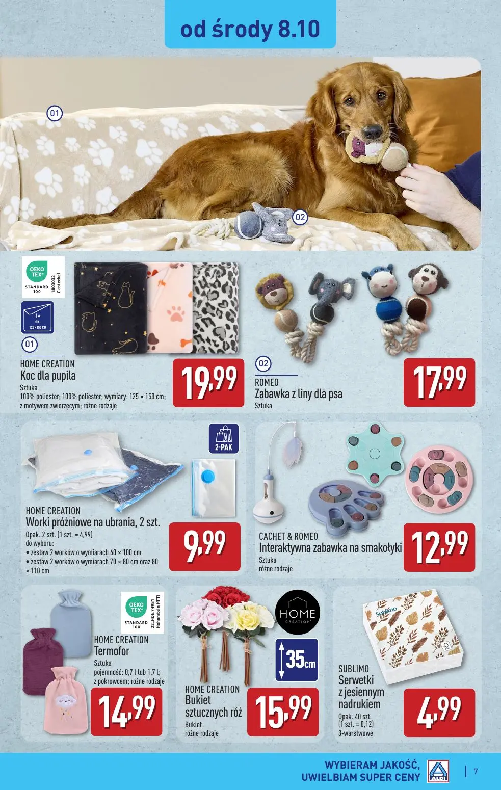 gazetka promocyjna ALDI Modnie i wygodnie od 6.10 - Strona 7