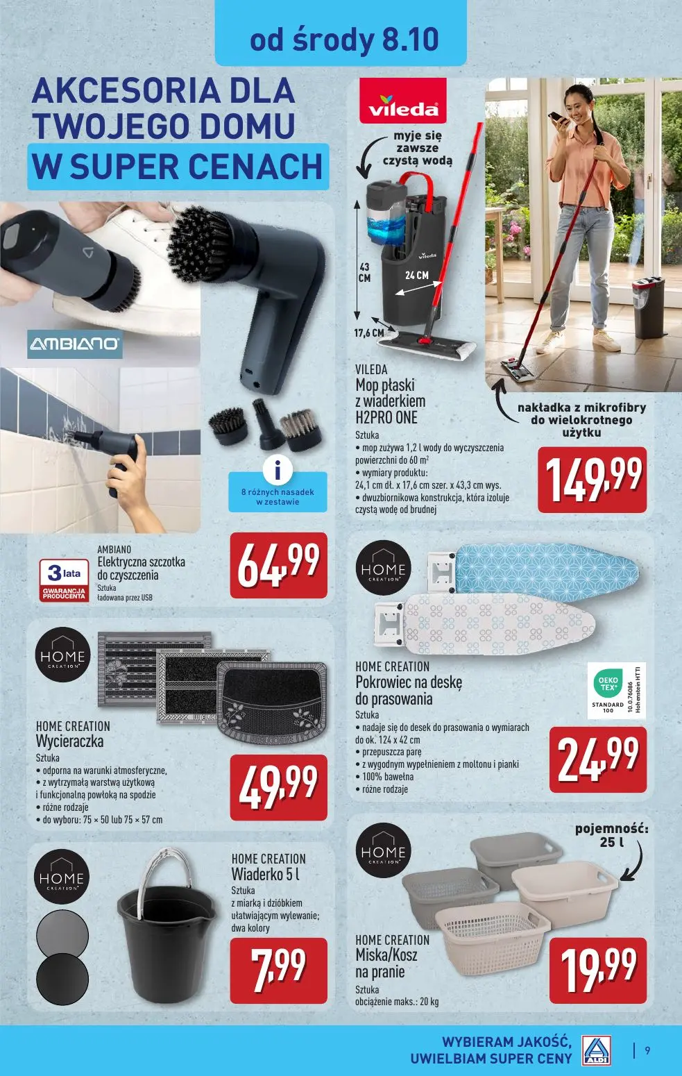 gazetka promocyjna ALDI Modnie i wygodnie od 6.10 - Strona 9