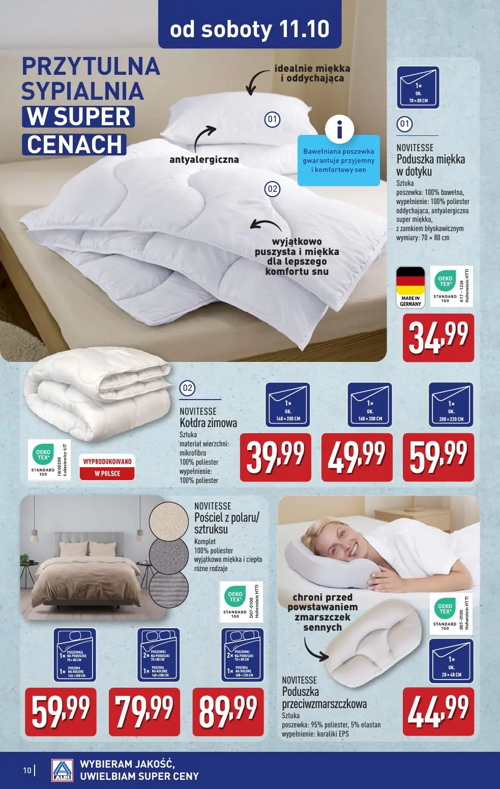 gazetka promocyjna ALDI Modnie i wygodnie od 6.10 - Strona 10