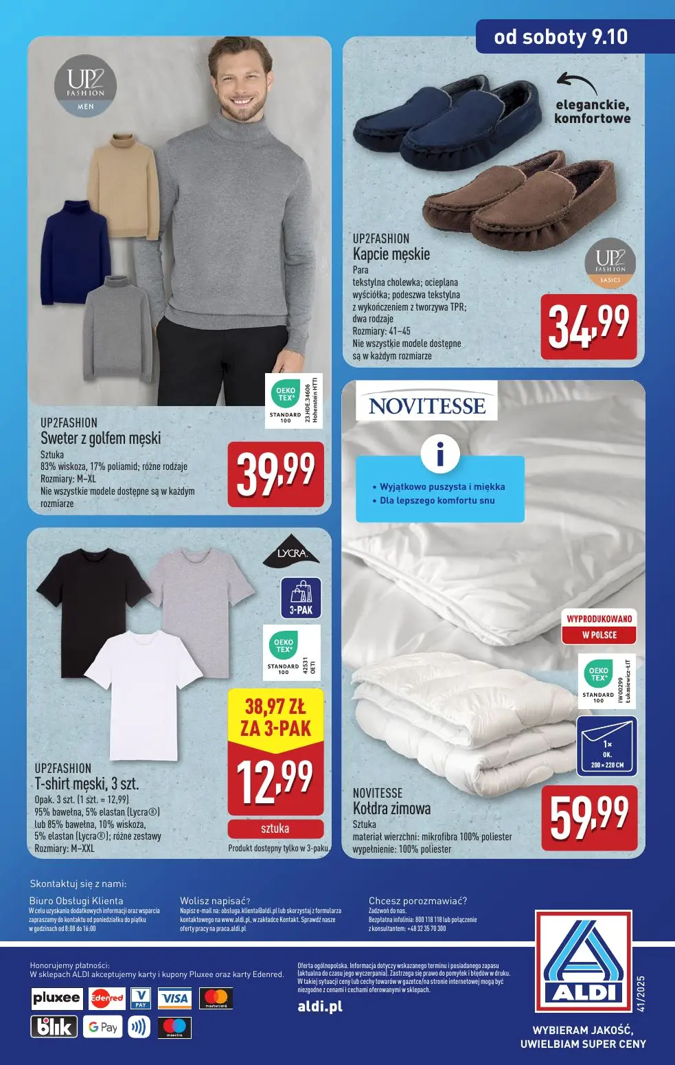 gazetka promocyjna ALDI Modnie i wygodnie od 6.10 - Strona 14