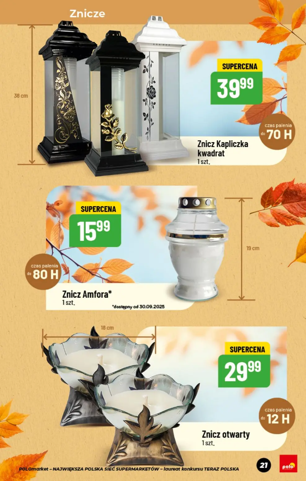 gazetka promocyjna POLOmarket Katalog na jesień 🍂 - Strona 21
