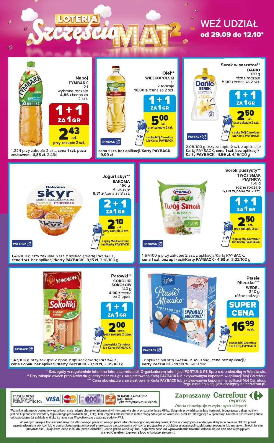 gazetka promocyjna Carrefour Express Loteria szczęściomat - Strona 8