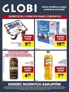 Gazetka promocyjna Globi, ważna od 2025-09-30 do 2025-10-06.
