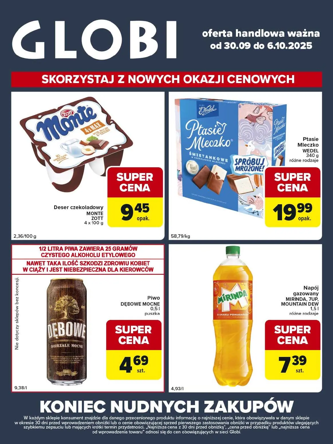 gazetka promocyjna Globi Skorzystaj z nowych okazji cenowych  - Strona 1