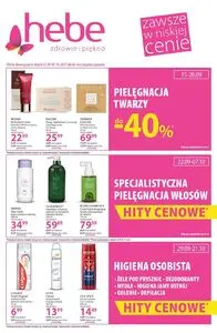 Gazetka promocyjna hebe, ważna od 2025-09-22 do 2025-10-07.