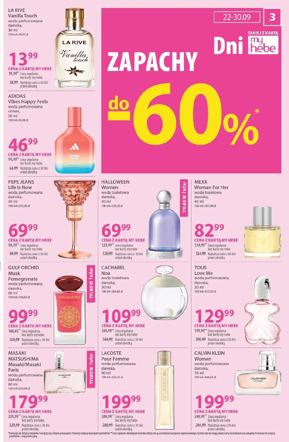 gazetka promocyjna hebe Zawsze w niskiej cenie - Strona 3